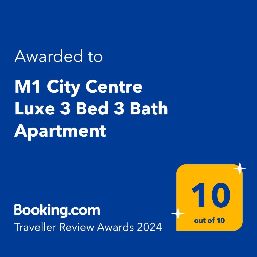 M1 City Centre 3 Bed 3 Bath Luxe Penthouse Manchester Exteriér fotografie