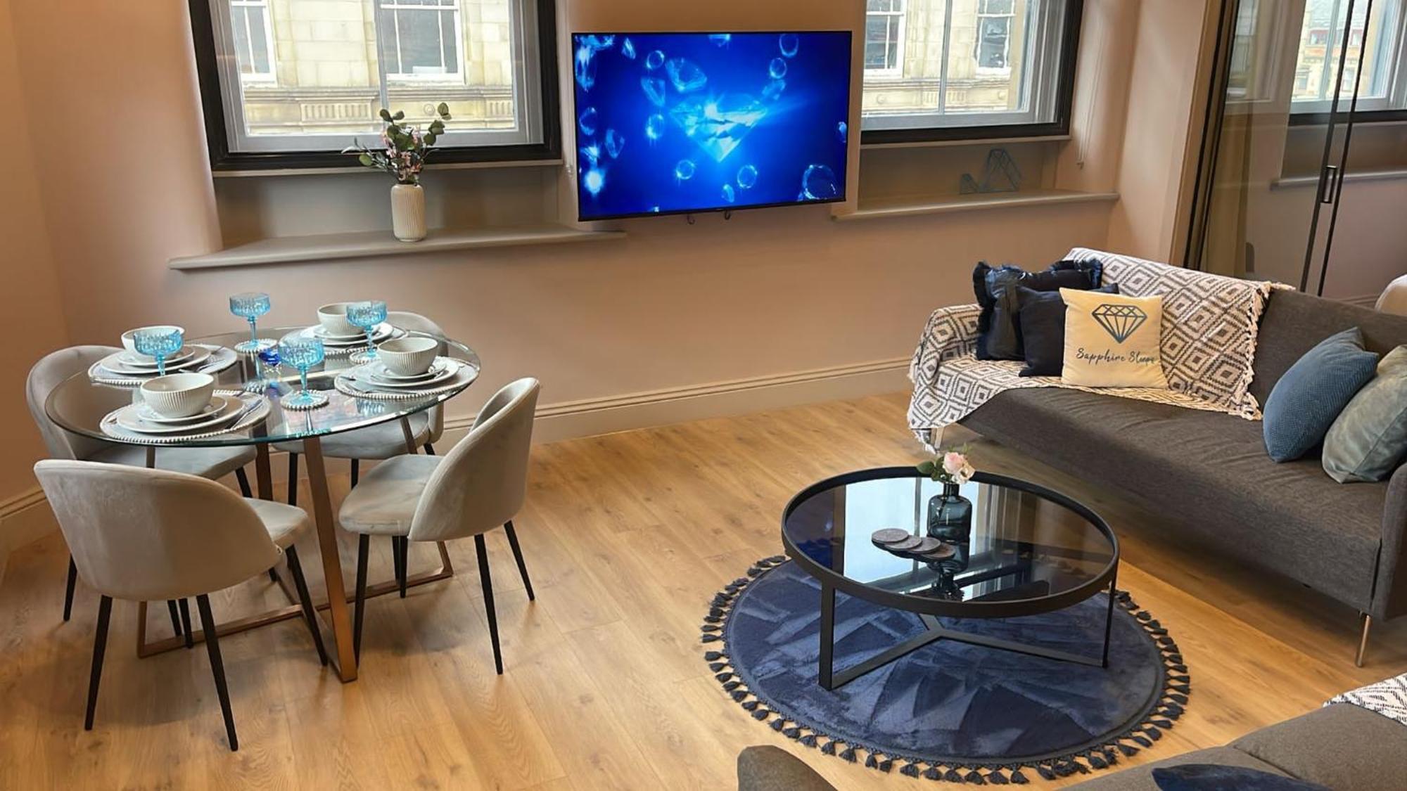 M1 City Centre 3 Bed 3 Bath Luxe Penthouse Manchester Exteriér fotografie