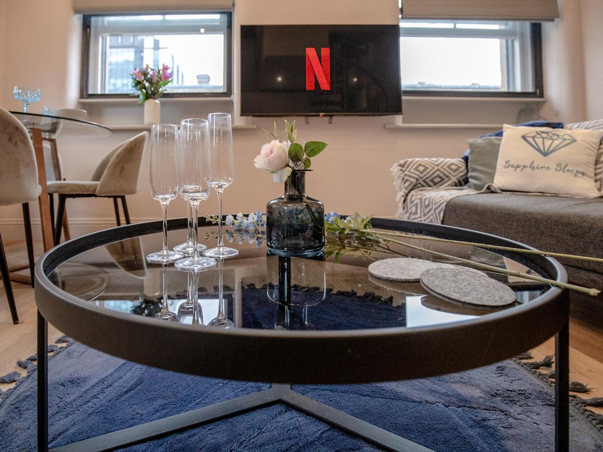 M1 City Centre 3 Bed 3 Bath Luxe Penthouse Manchester Exteriér fotografie